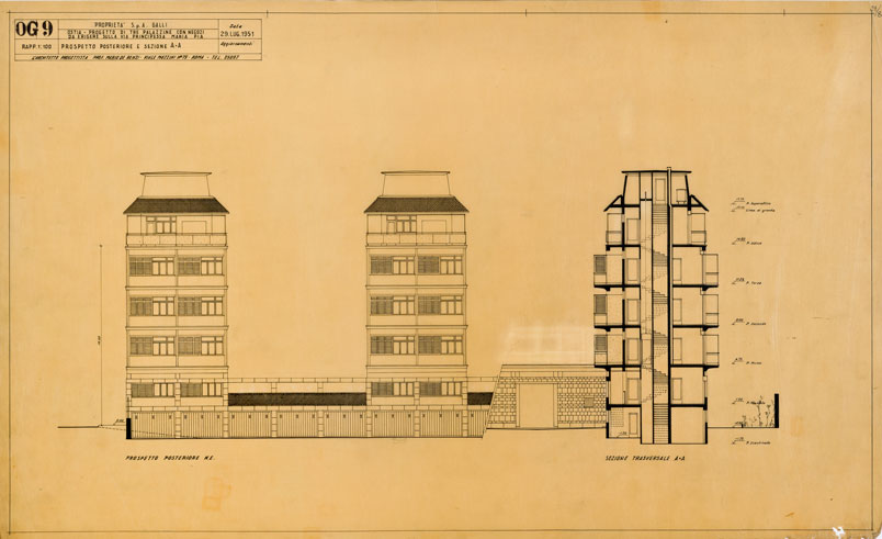 Palazzine con negozi su via Principessa Maria Pia (ora viale del Lido), Ostia