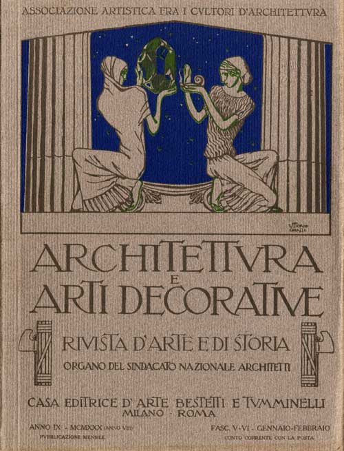 Roma, 1929<br>XII International Federation of Housing and Town Planning Congress - Casette modello, Lotto 24 alla Garbatella, Roma