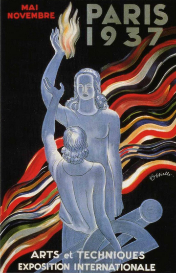 Parigi, 25 maggio-25 novembre 1937<br>Exposition Internationale des Arts et des Techniques appliqués à la vie moderne